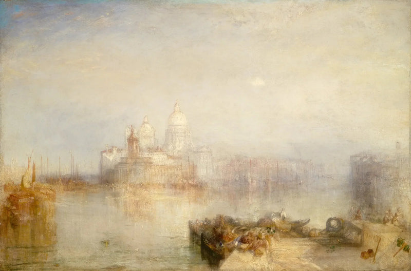 La Dogana y Santa Maria della Salute, Venecia - J. M. W. Turner
