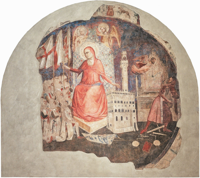 La expulsión del duque de Atenas - Andrea Orcagna