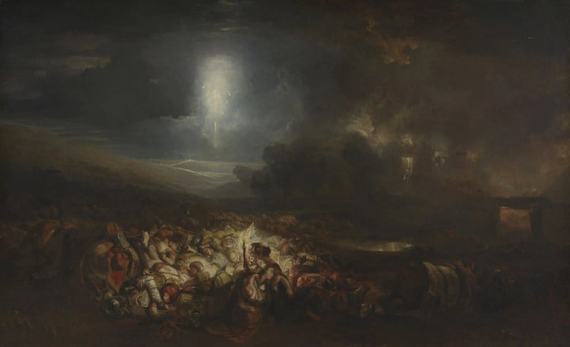 El Campo de Waterloo - J. M. W. Turner