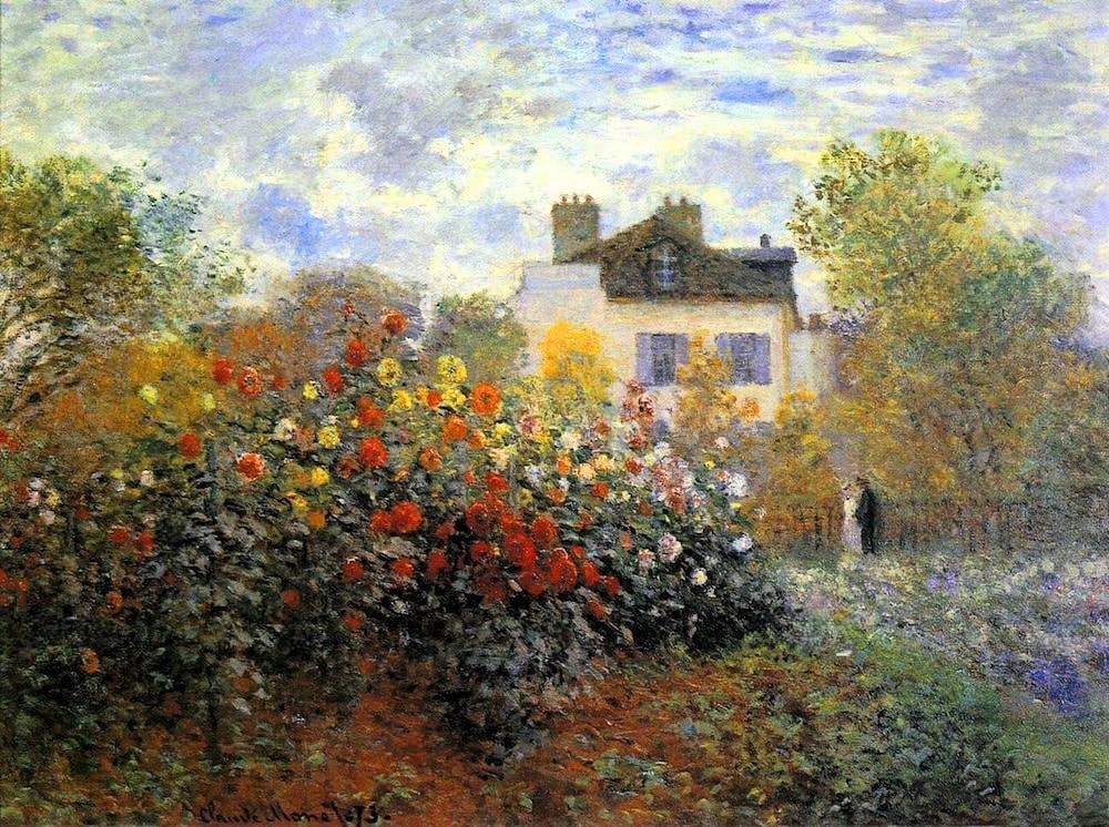 « El Jardín de Monet en Argenteuil » – Claude Monet (1873)