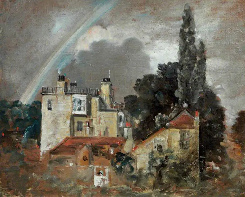 The Grove, o Casa del Almirante, Hampstead - John Constable