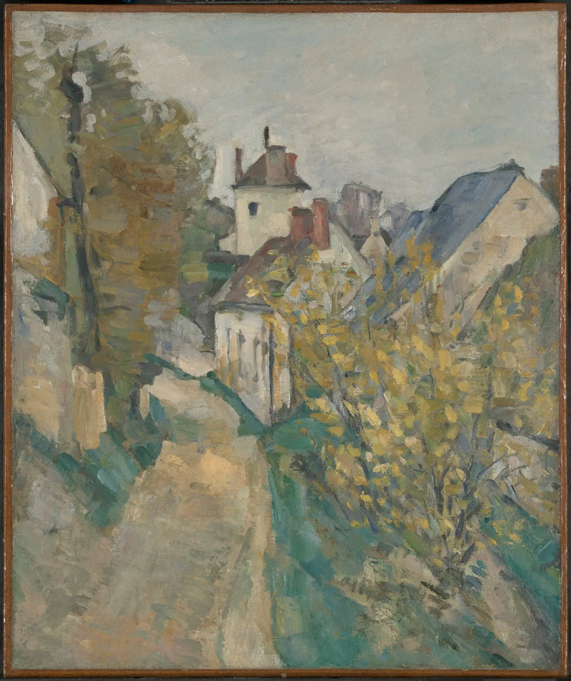La Casa del Dr. Gachet en Auvers-sur-Oise - Paul Cézanne