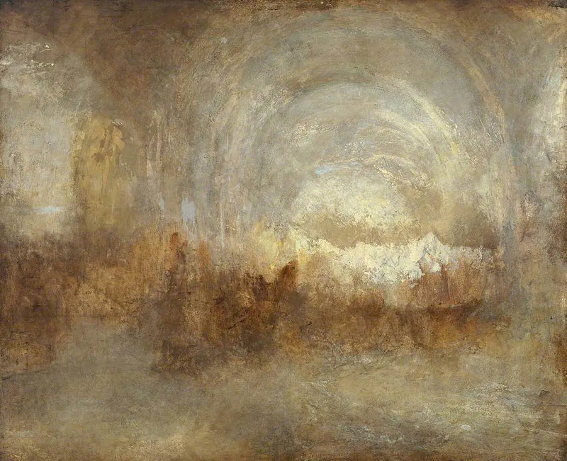 La larga bodega en Petworth - J. M. W. Turner