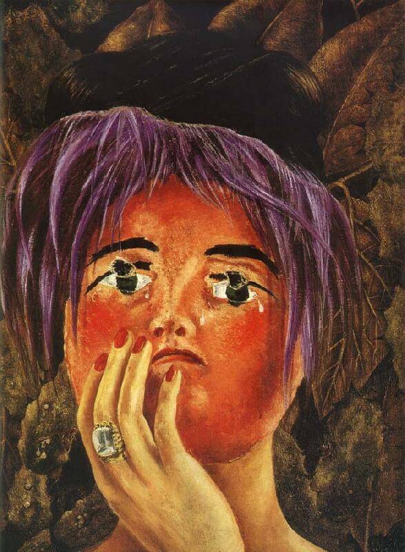 Le Masque - Frida Kahlo image 1 reproduction de peinture à l’huile