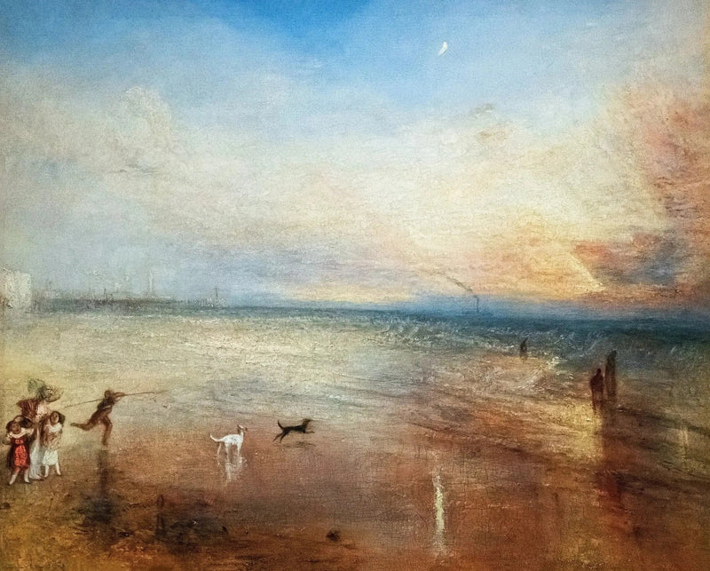 La Nueva Luna; o, 'He perdido mi barco, no tendrás tu aro' - J. M. W. Turner