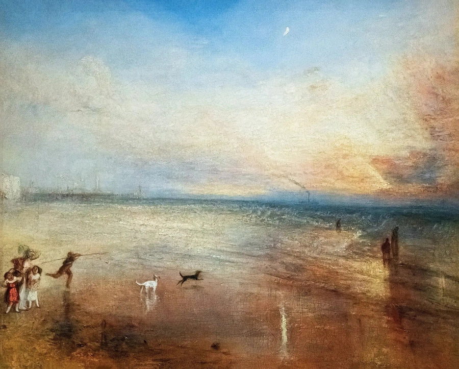 La Nueva Luna; o, 'He perdido mi barco, no tendrás tu aro' - J. M. W. Turner
