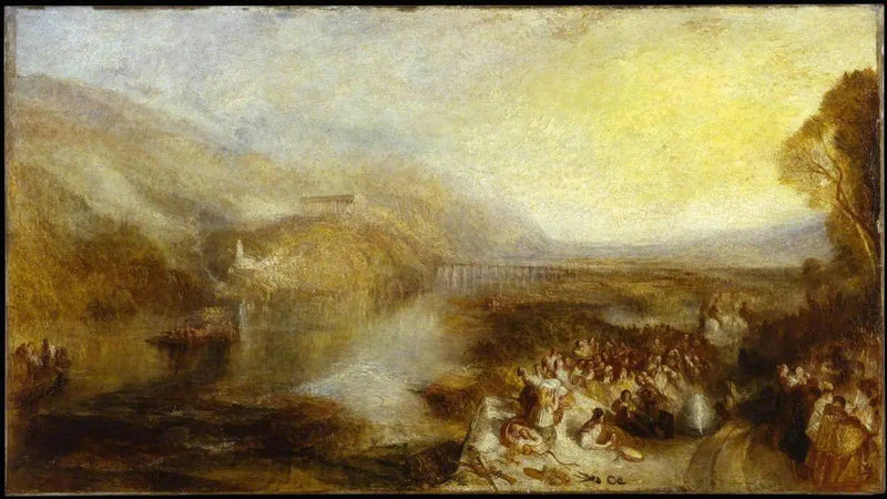 La Apertura del Wallhalla, 1842 - J. M. W. Turner