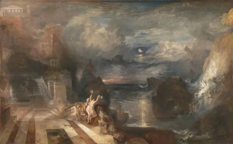 La despedida de Hero y Leandro - J. M. W. Turner