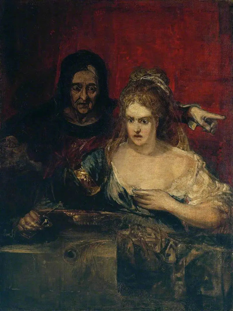 La Procuradora; (?) Judith con la Cabeza de Holofernes - J. M. W. Turner