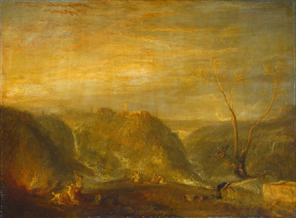 The Rape of Proserpine - J. M. W. Turner image 1 copie de tableau peinte à la main