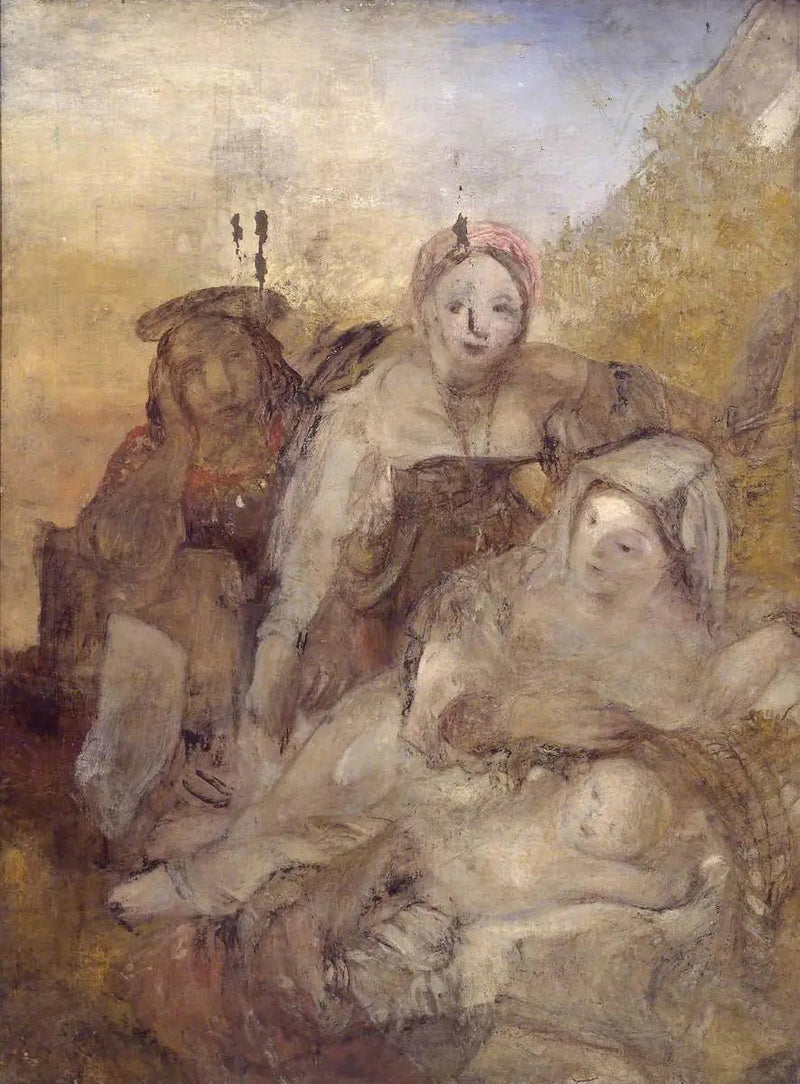 El descanso en la huida a Egipto - J. M. W. Turner