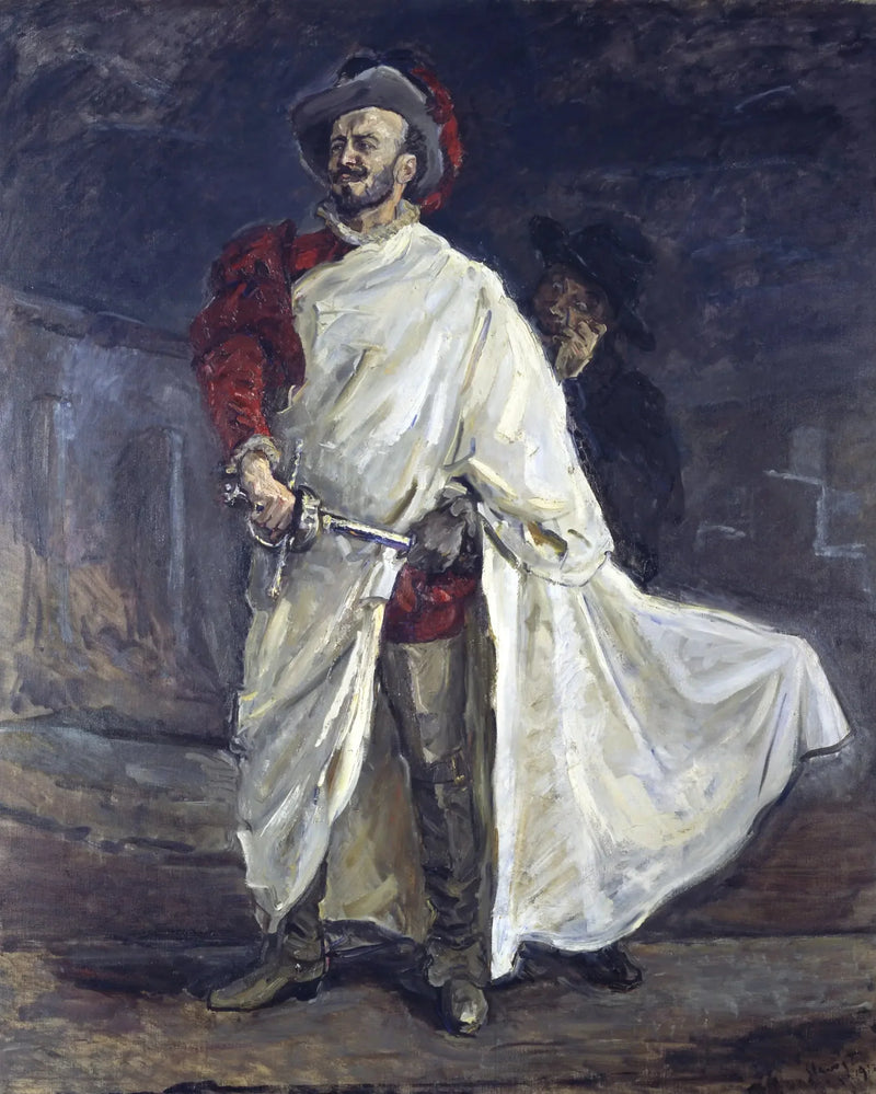 El cantante Francisco d'Andrade como Don Giovanni en la ópera de Mozart - Max Slevogt