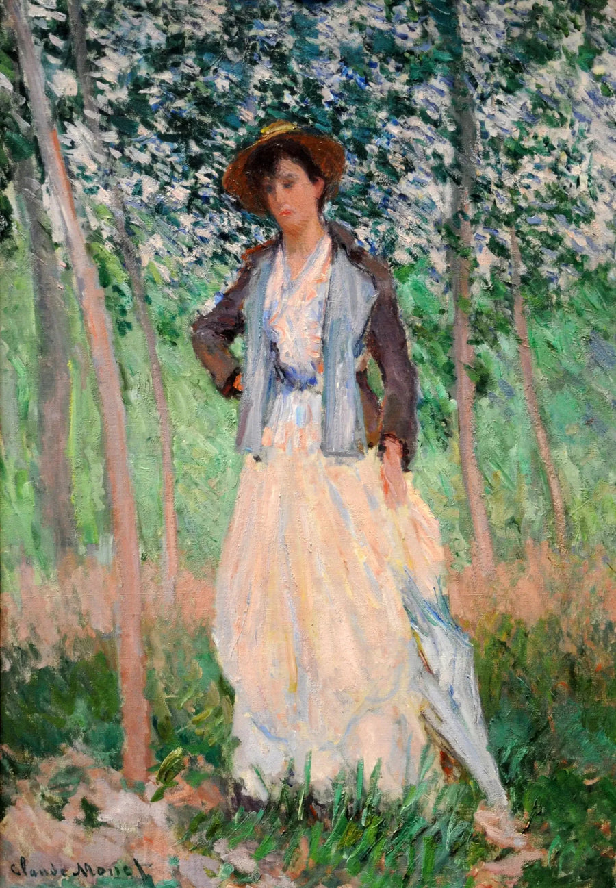 El cochecito (Suzanne Hoschedé, luego señora Theodore Earl Butler, 1868–1899) - Claude Monet