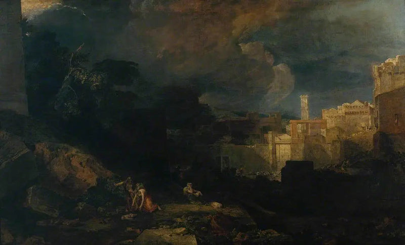 La Décima Plaga de Egipto - J. M. W. Turner