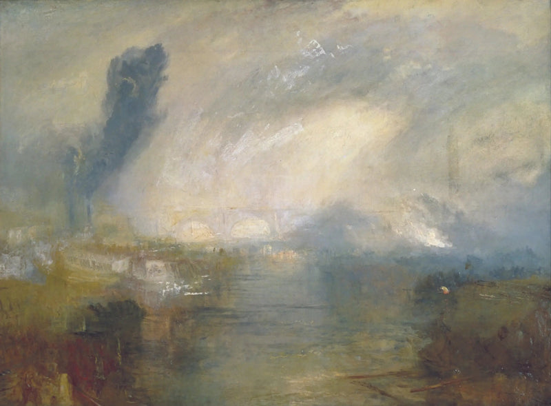 El Támesis sobre el Puente de Waterloo - J. M. W. Turner