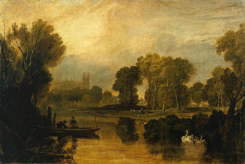 El Támesis en Eton - J. M. W. Turner