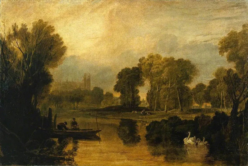 El Támesis en Eton - J. M. W. Turner