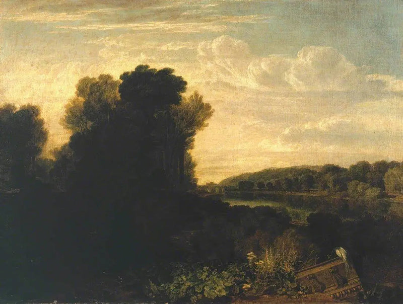 El Támesis en Weybridge - J. M. W. Turner
