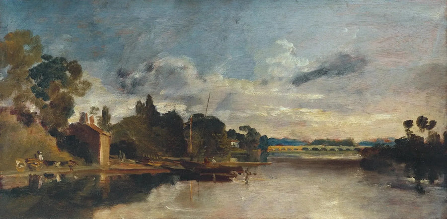 El Támesis cerca de los puentes de Walton - J. M. W. Turner