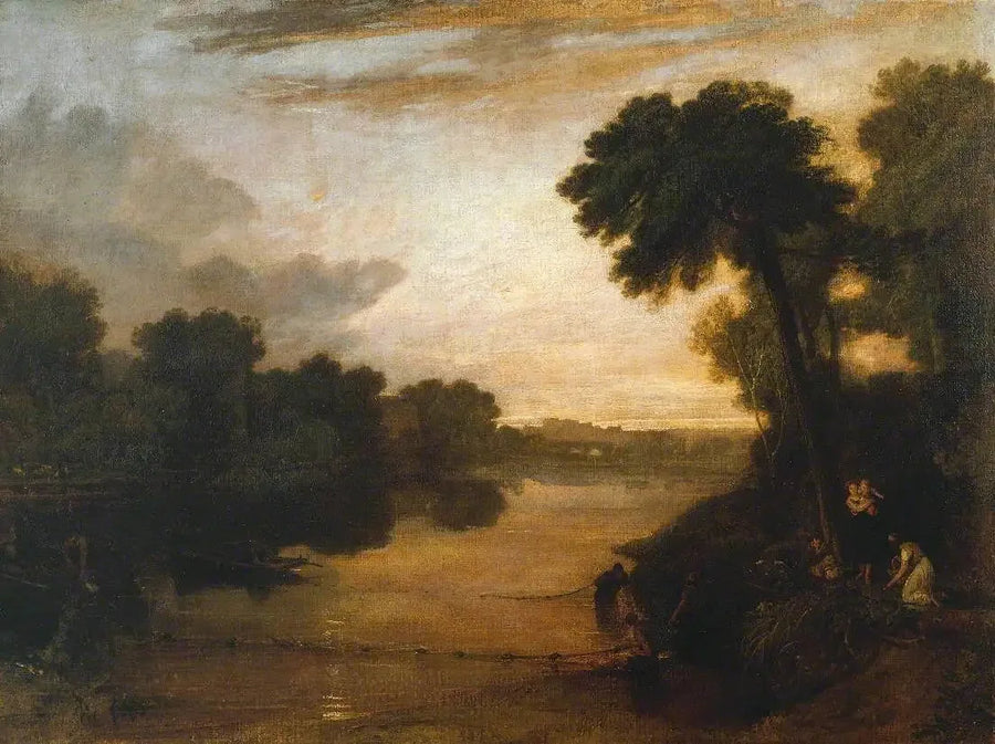 El Támesis cerca de Windsor - J. M. W. Turner