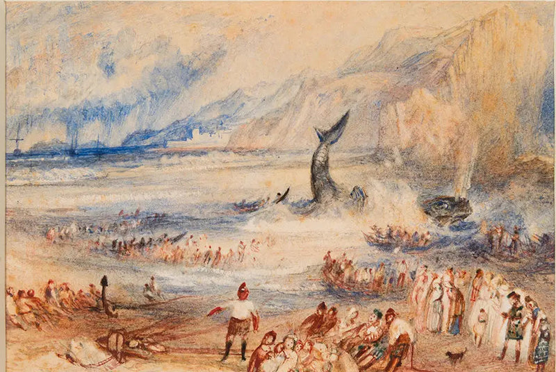 La Ballena en la Playa - J. M. W. Turner