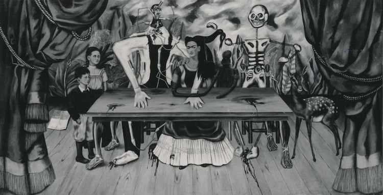 La Table blessée - Frida Kahlo image 1 reproduction de peinture à l’huile