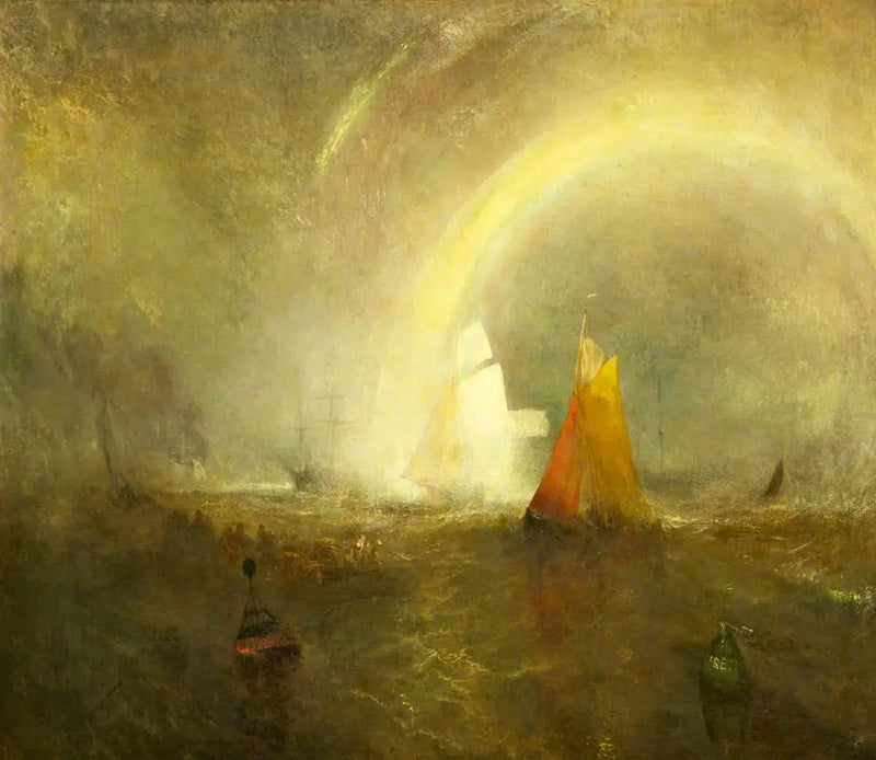 La boya de naufragio - J. M. W. Turner