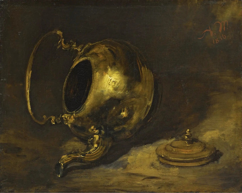 Tetera volteada - Adolph von Menzel