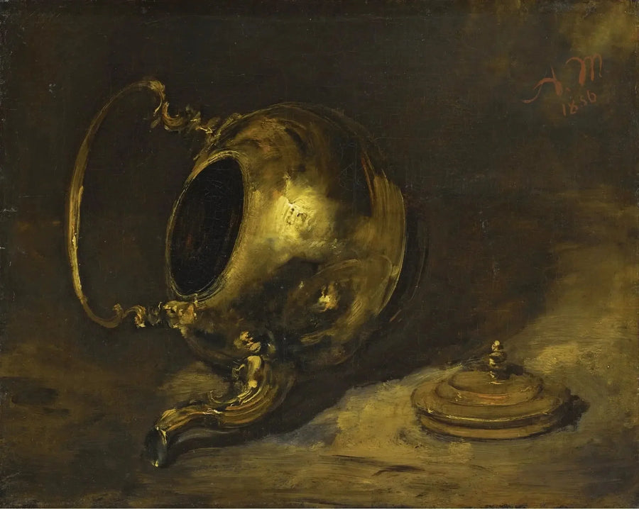 Tetera volteada - Adolph von Menzel