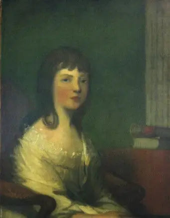 Théodosia Burr (Mme Joseph Alston) (1783-1812) - Gilbert Stuart image 1 reproduction artisanale de tableau