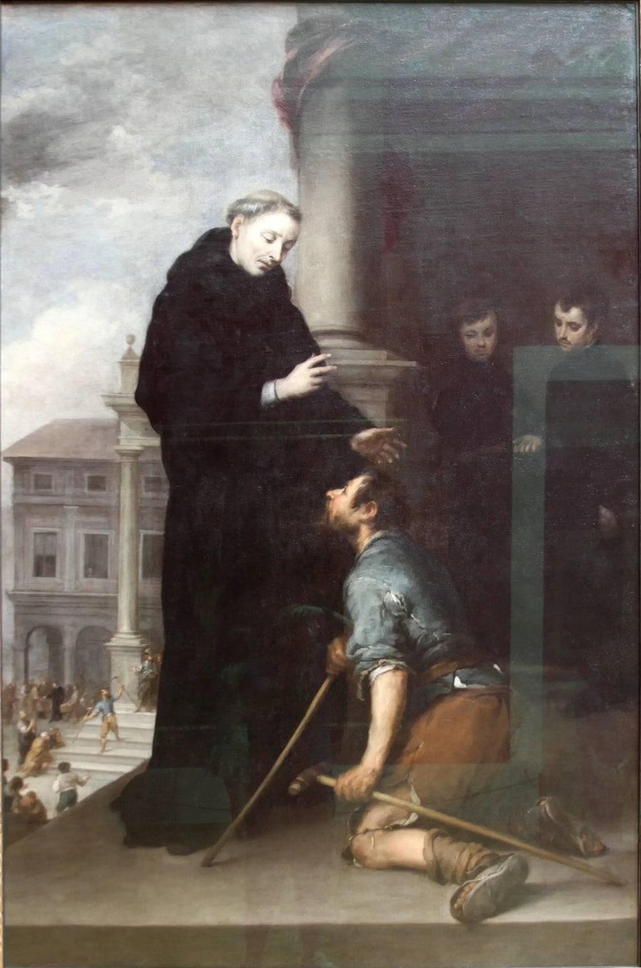 Thomas de Villanova cura a los enfermos - Bartolomé Esteban Murillo