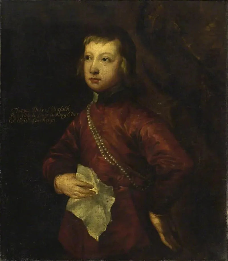 Thomas Howard, futuro 5º duque de Norfolk, cuando era niño - Antoine van Dyck