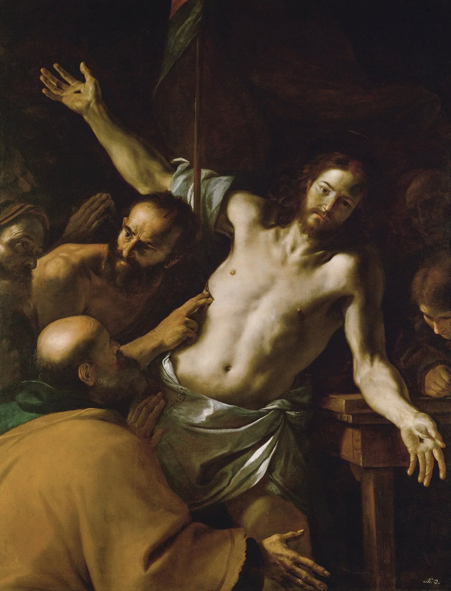 Tomás el incrédulo - Mattia Preti