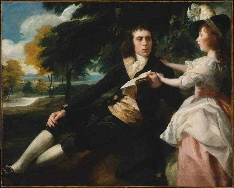 Thomas Lane y su hermana Harriot - John Singleton Copley