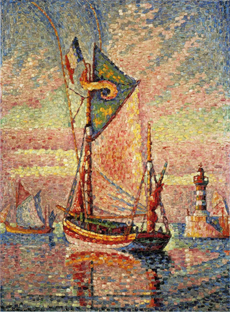 Pesquero en Concarneau - Paul Signac
