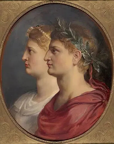 Tiberio y Agripina - Peter Paul Rubens