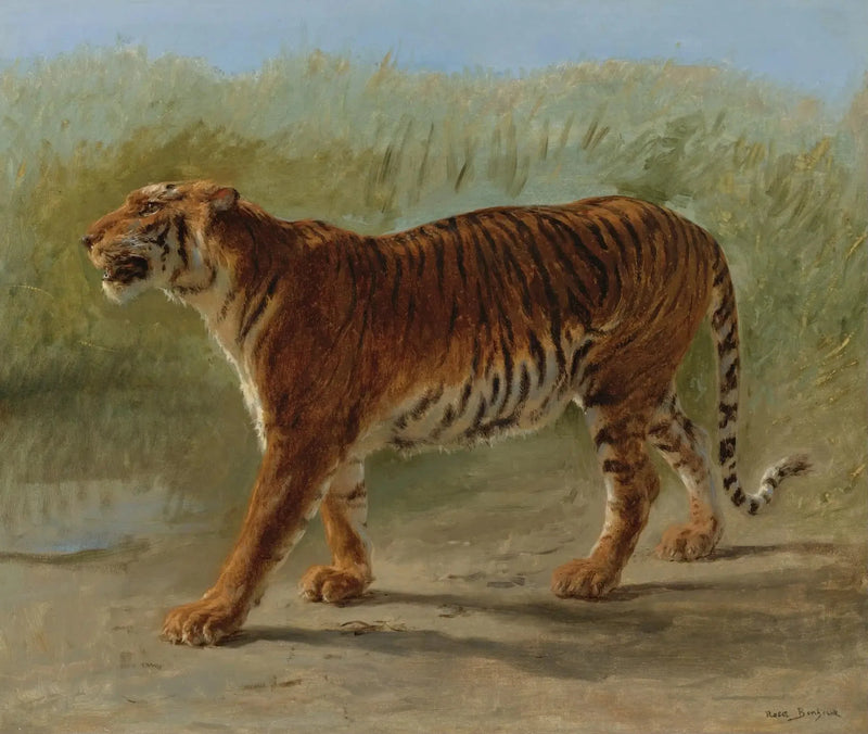 Tigre real en la jungla - Rosa Bonheur