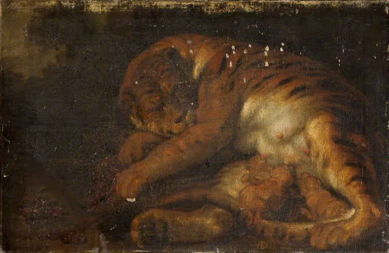 Tigresa y sus pequeños - Peter Paul Rubens