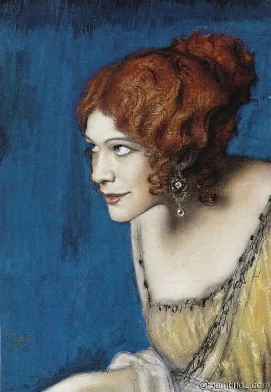 Tilla Durieux como Circe - Franz von Stuck