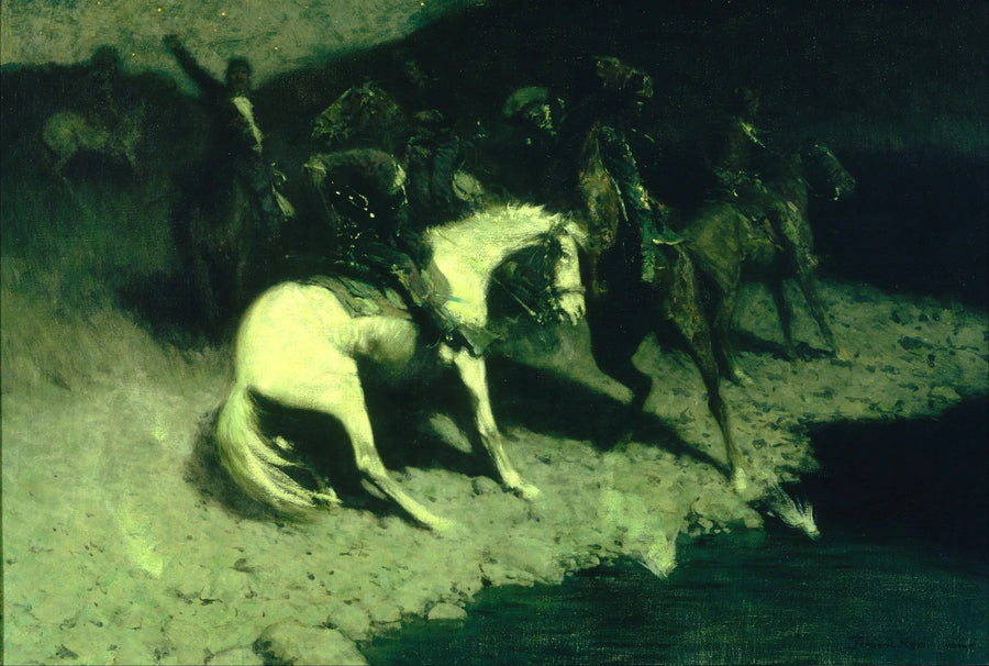 Tiré sur - Frederic Remington
