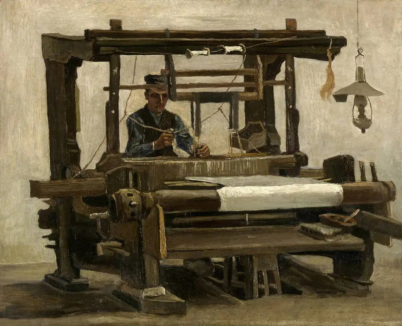 Tejedor en el telar - Vincent van Gogh