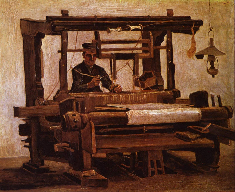 Tejedor en el telar - Vincent van Gogh