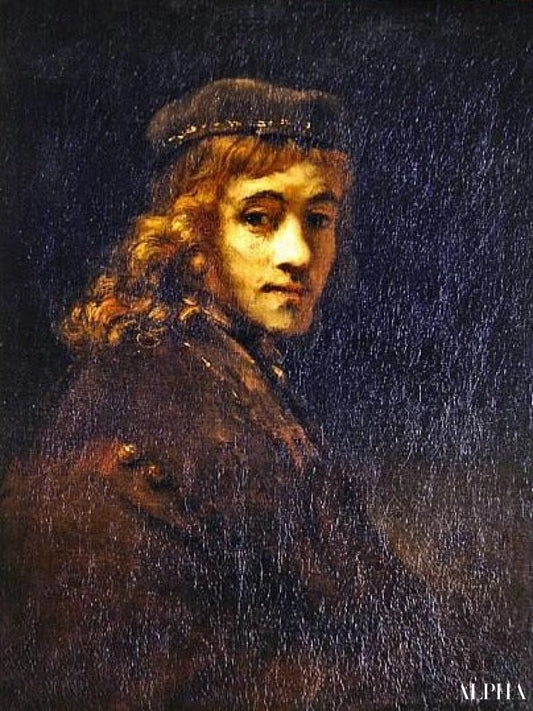 Titus le fils de l'artiste c.1662 - Rembrandt van Rijn - Reproductions de tableaux et peintures haut de gamme