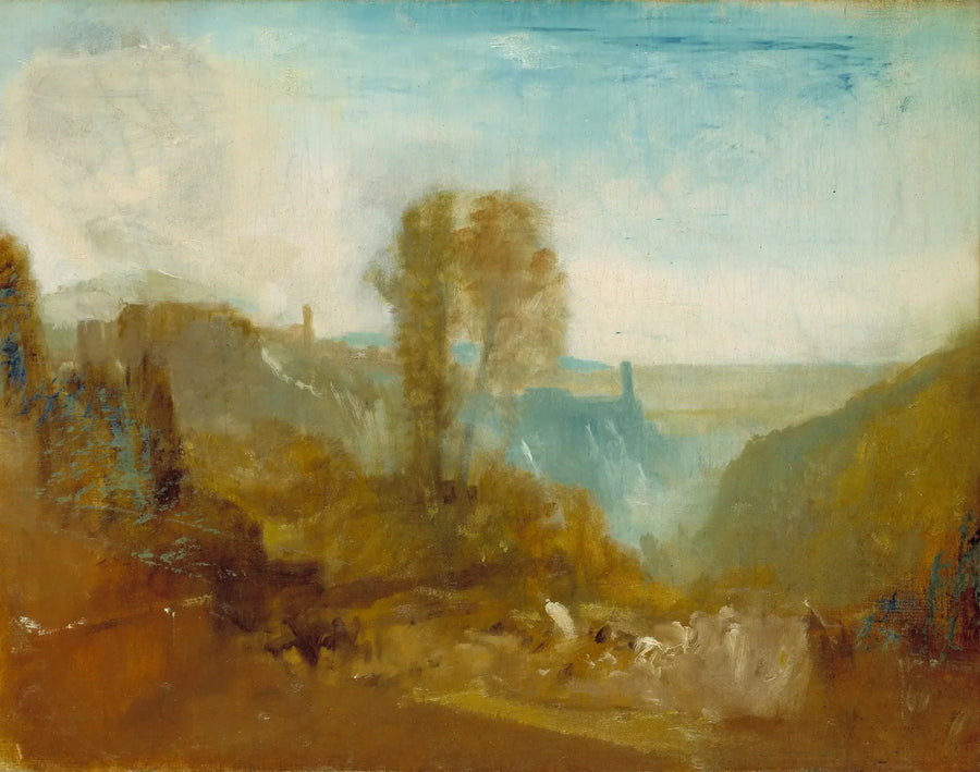 Tivoli, las Cascatelle - J. M. W. Turner