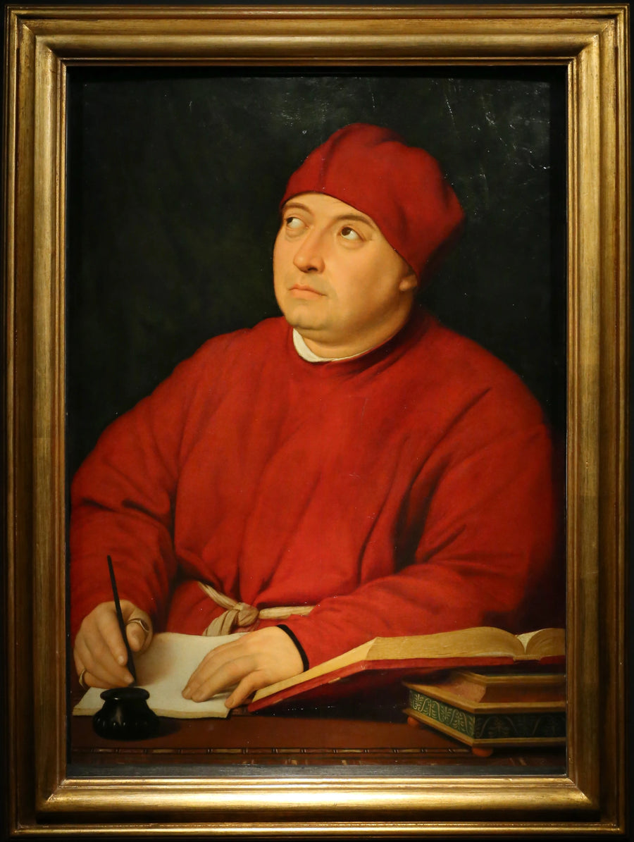 Retrato de Tommaso Inghirami, llamado Fedra - Rafael Sanzio