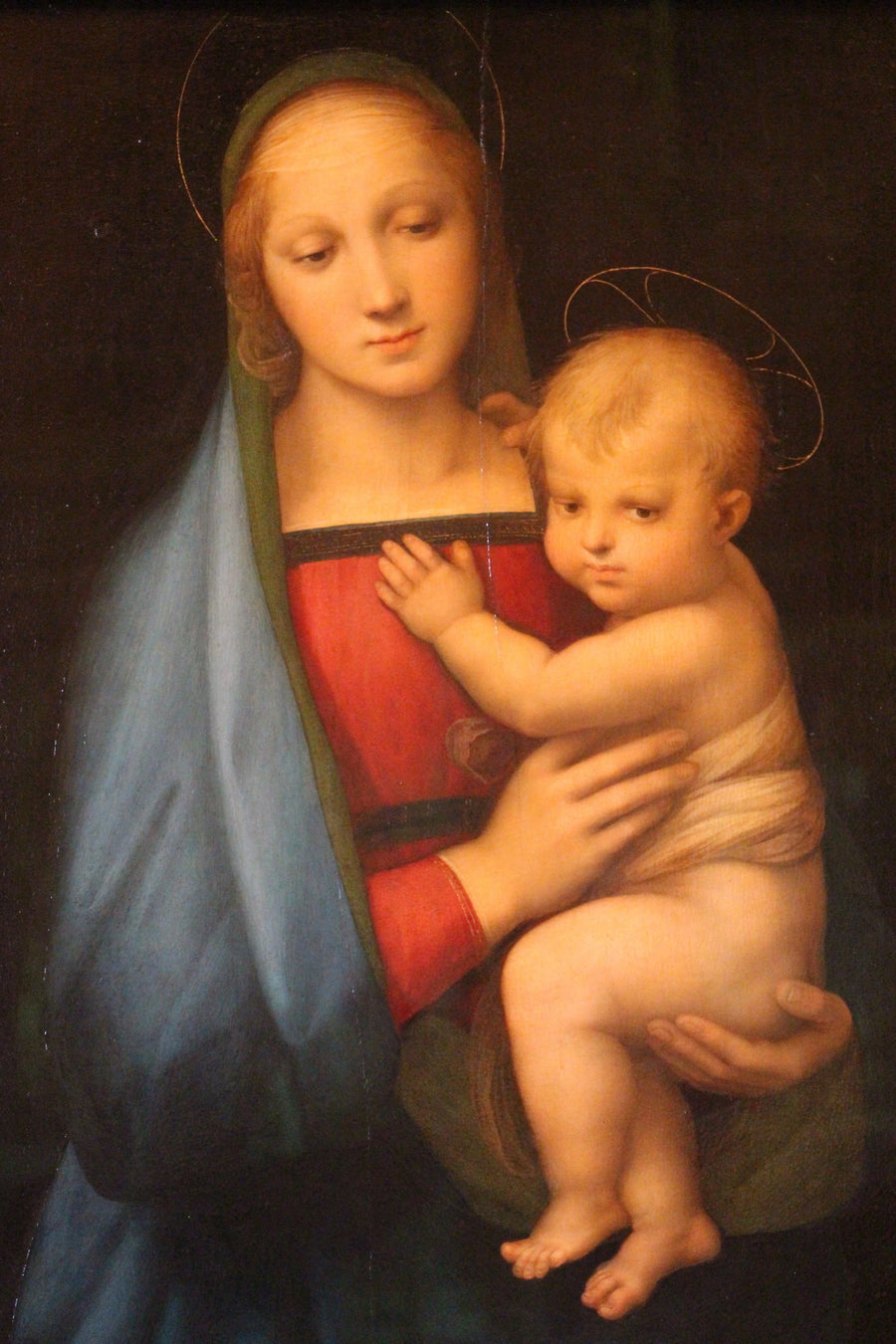 Virgen con el Niño, Madonna del Granduca - Rafael Sanzio