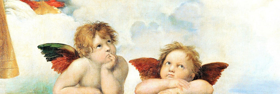 Querubines de la Madonna Sixtina - Rafael Sanzio