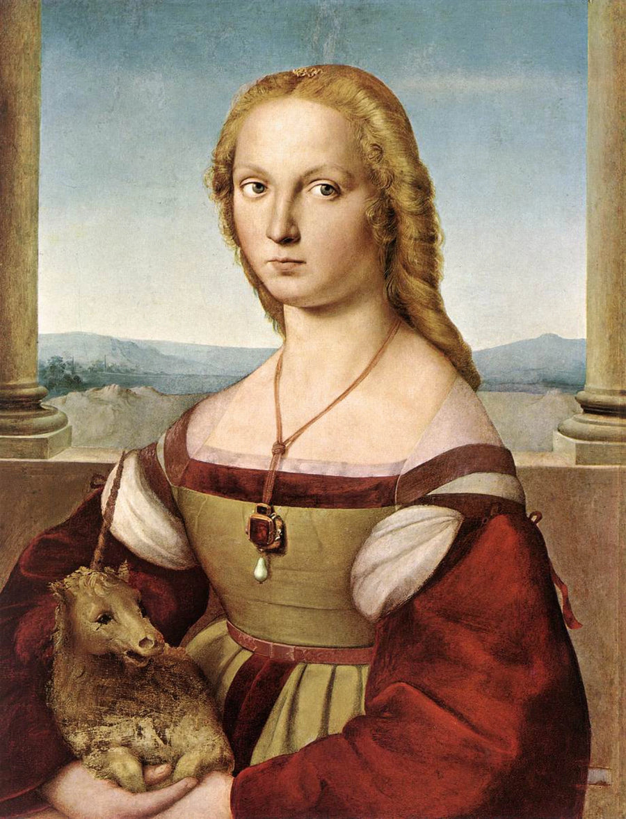 La Dama y el unicornio - Rafael Sanzio