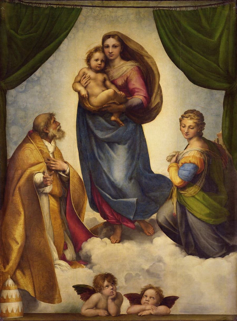 La Madonna Sixtina - Rafael Sanzio