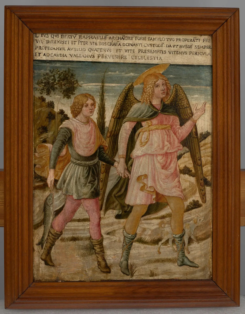 Tobias con el arcángel Rafael - Benozzo Gozzoli